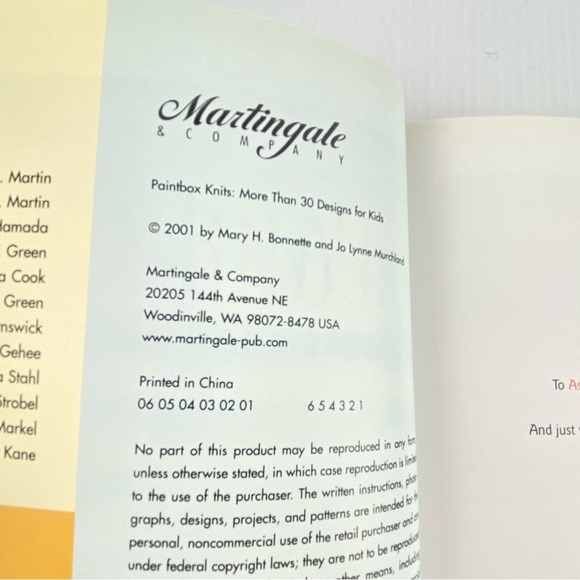 Paintbox Knits Book: More Than 30 Designs for Kids Clothing Pattern Softcover - Picture 7 of 9